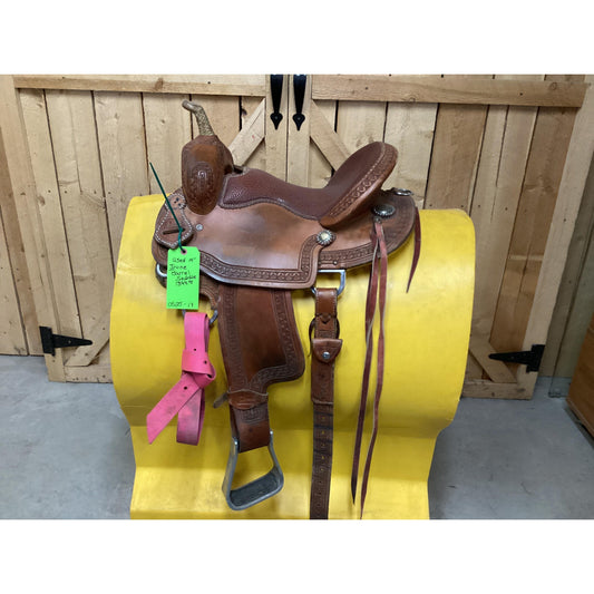 Used 14” Irvine Barrel Saddle