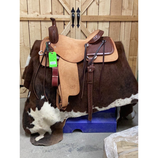 Irvine  15.5" Elite Ranch Cutting Saddle