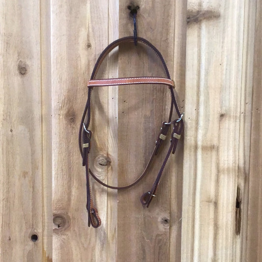 Irvine Browband Headstall Plain Quick Change