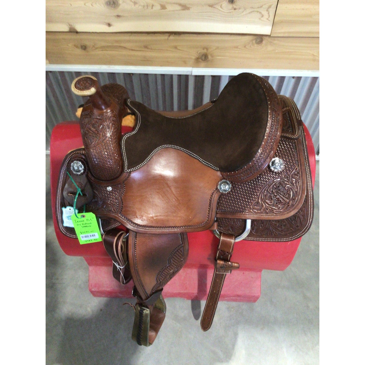 Irvine 15.5" Oy Roping Saddle