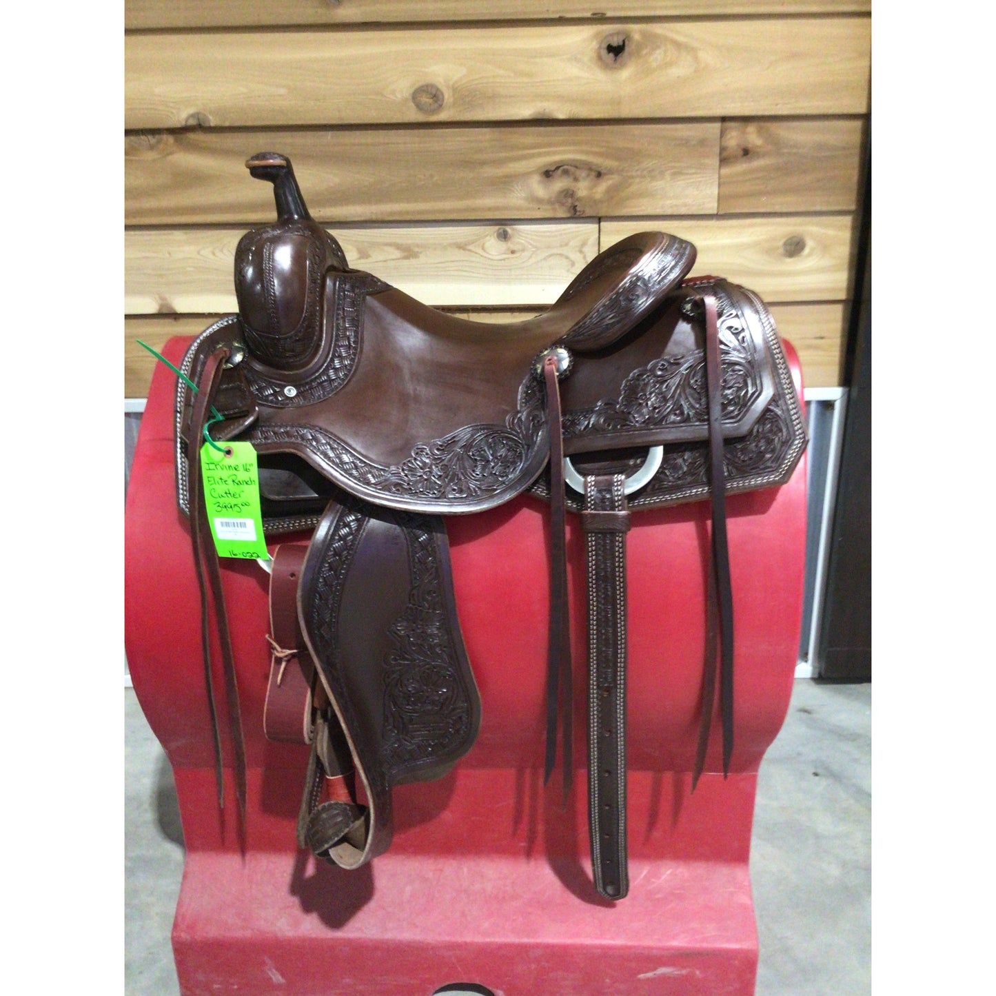 Irvine Elite 16” Ranch Cutting Saddle