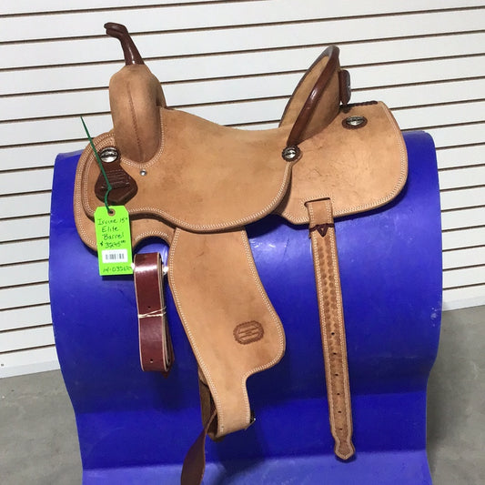 Irvine Elite 15” Barrel Saddle