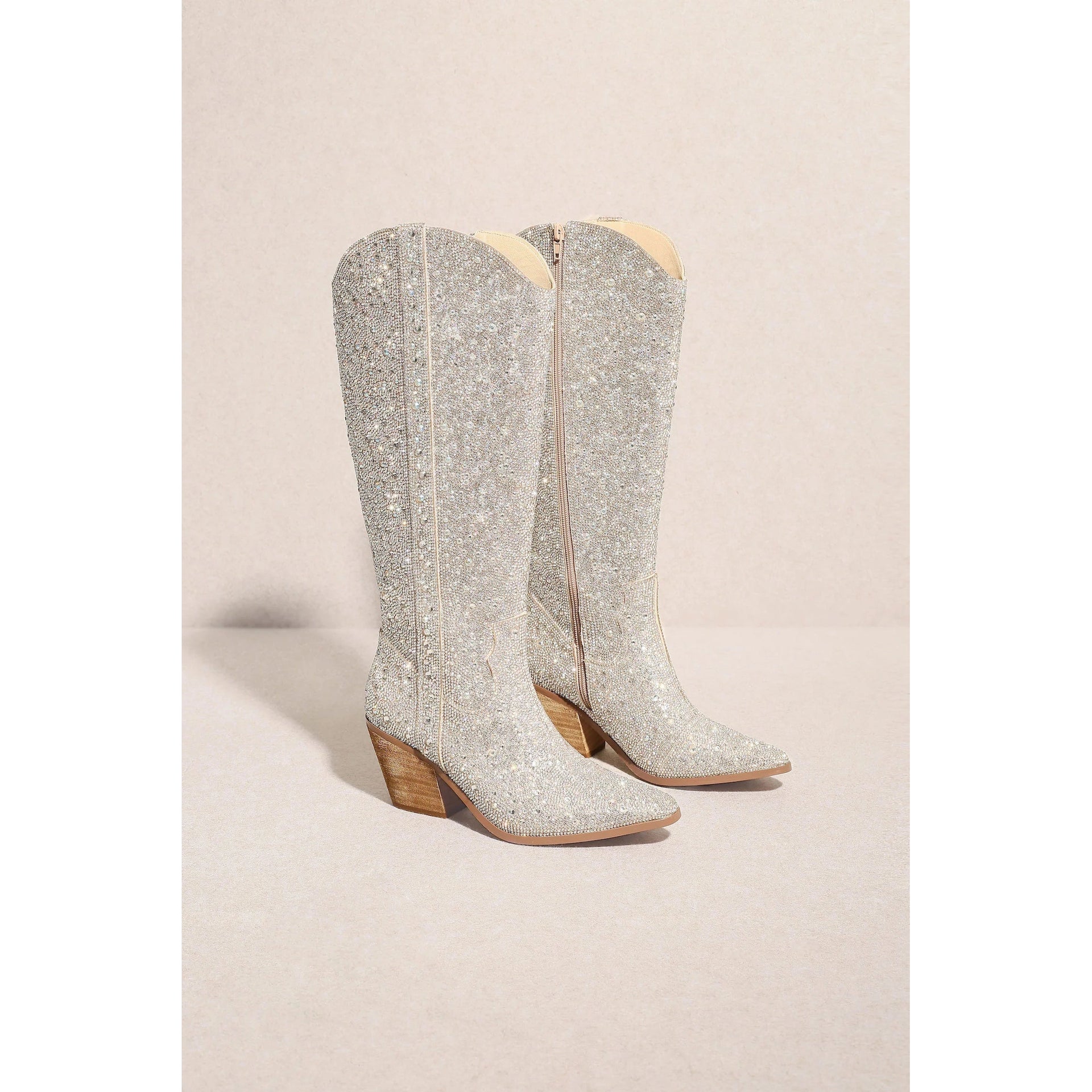 Gogo boots silver shop