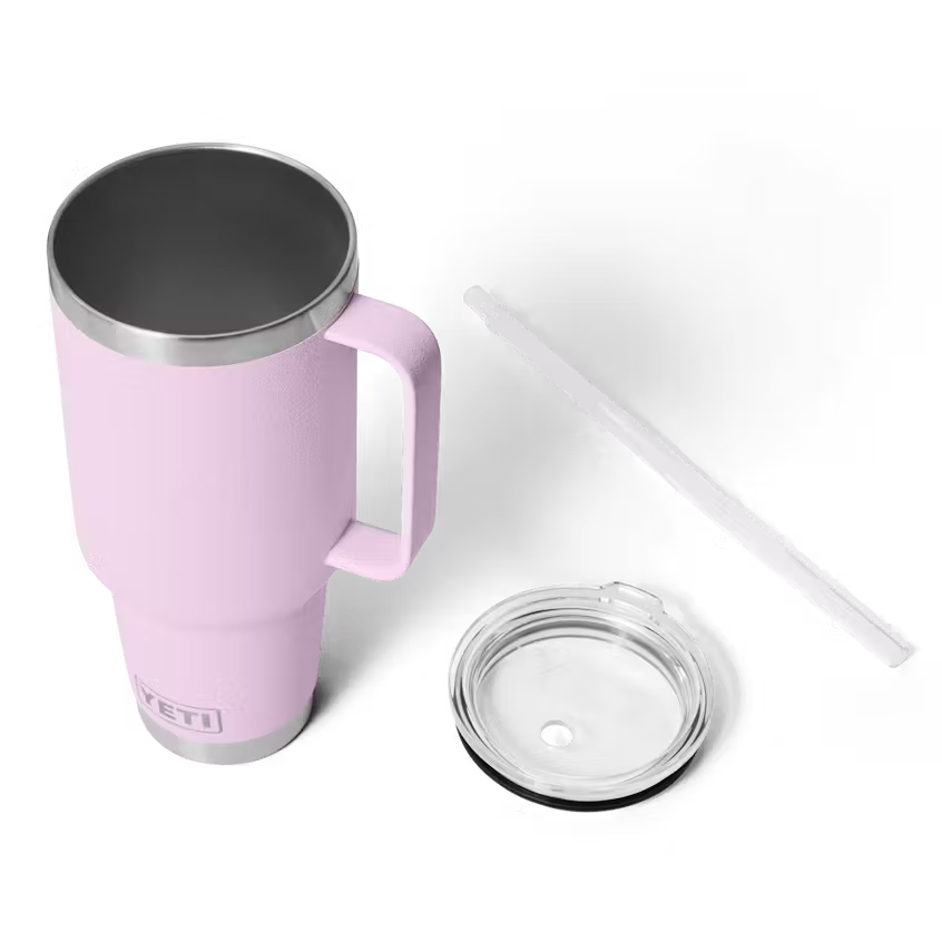 Yeti Rambler 1.2L Straw Mug w/Straw Lid - Cherry Blossom
