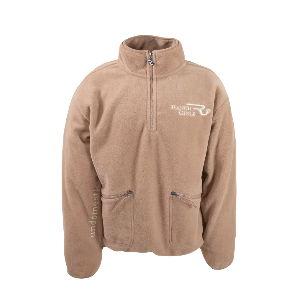 RG Women's Soft Fleece Zip Up Laynie Top - Multiple Colours