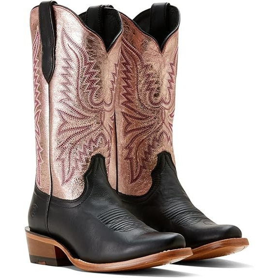 Ariat Women's Futurity Flash Western Boots - Midnight Black