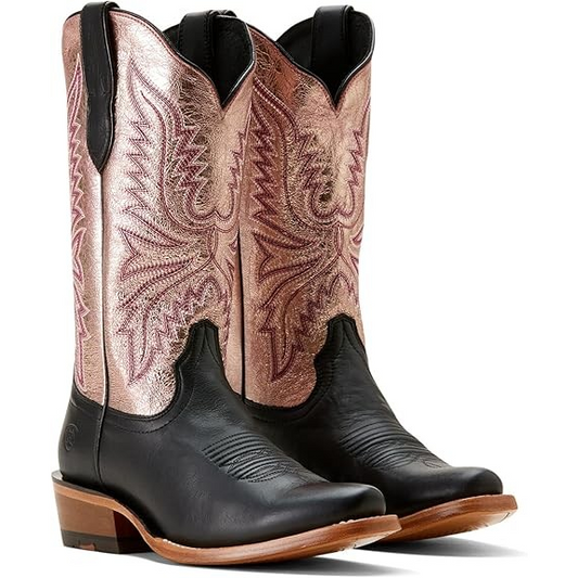 Ariat Women's Futurity Flash Western Boots - Midnight Black