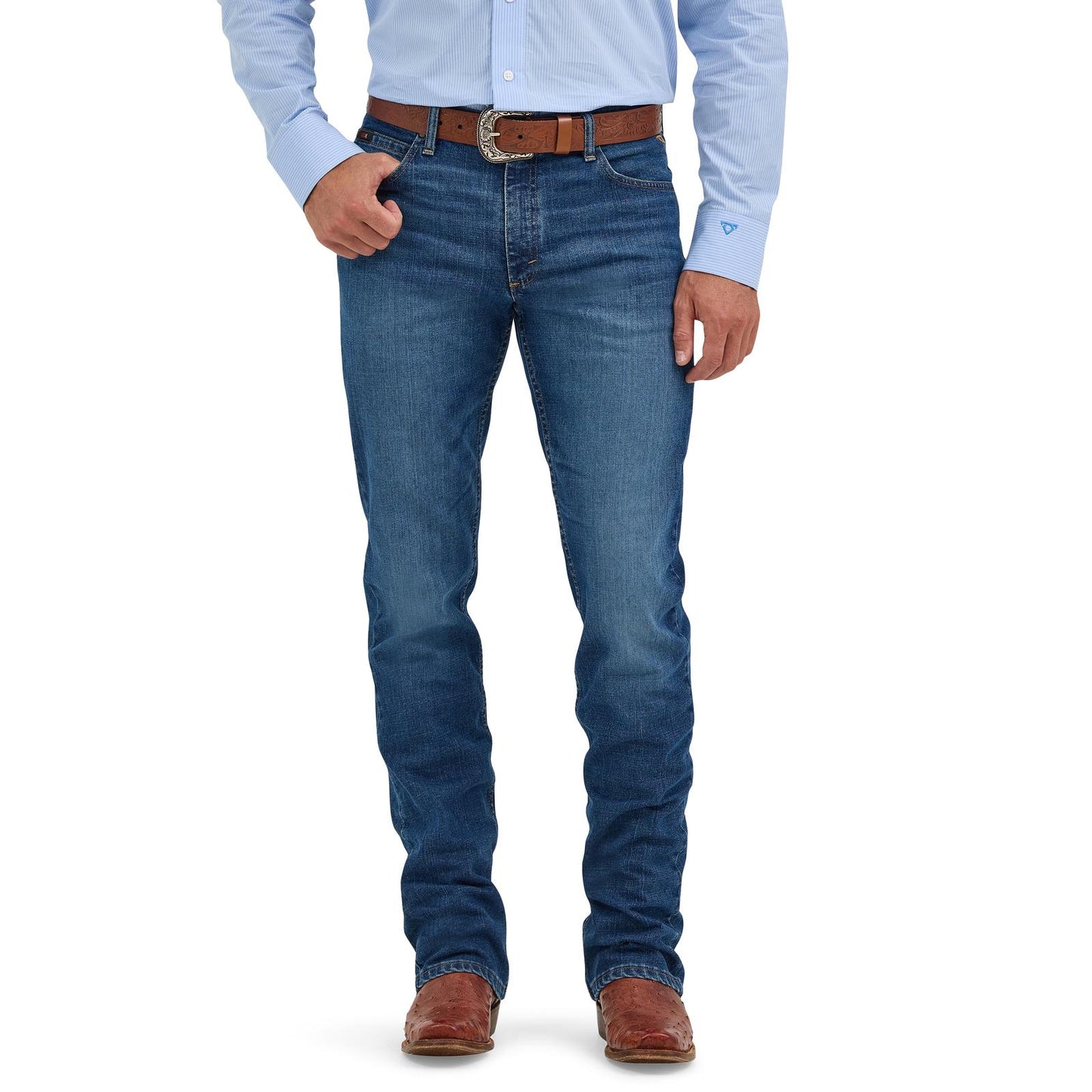 Wrangler Men's Wrangler X Cody Johnson Slim Fit Jean - Moonlight