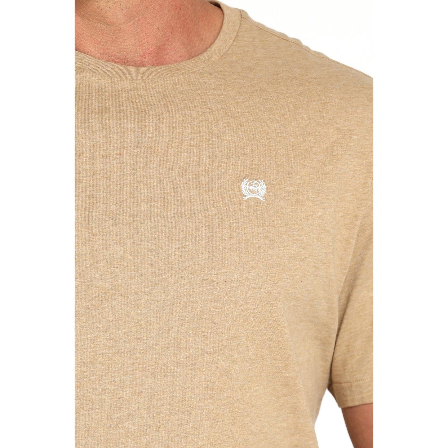 Cinch Men's Short Sleeve Tee Shirt 725 - Khaki