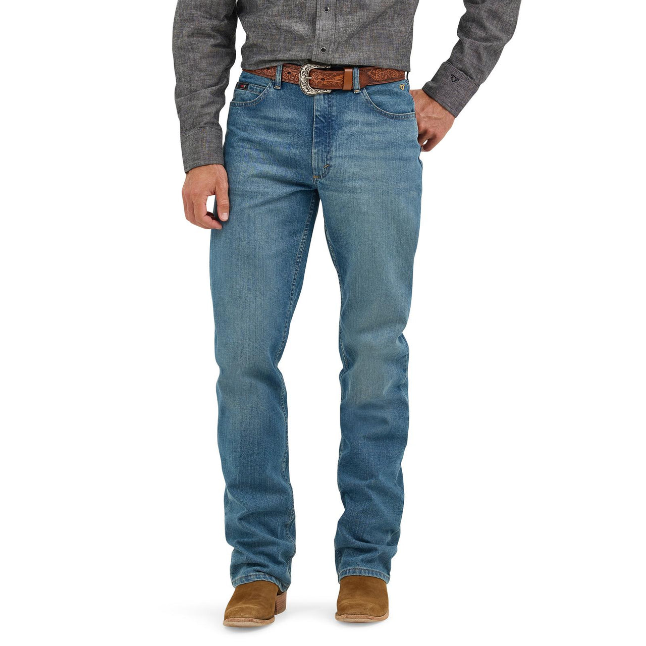 Wrangler Men's Wrangler X Cody Johnson Relaxed Fit Jean - Blue Stone