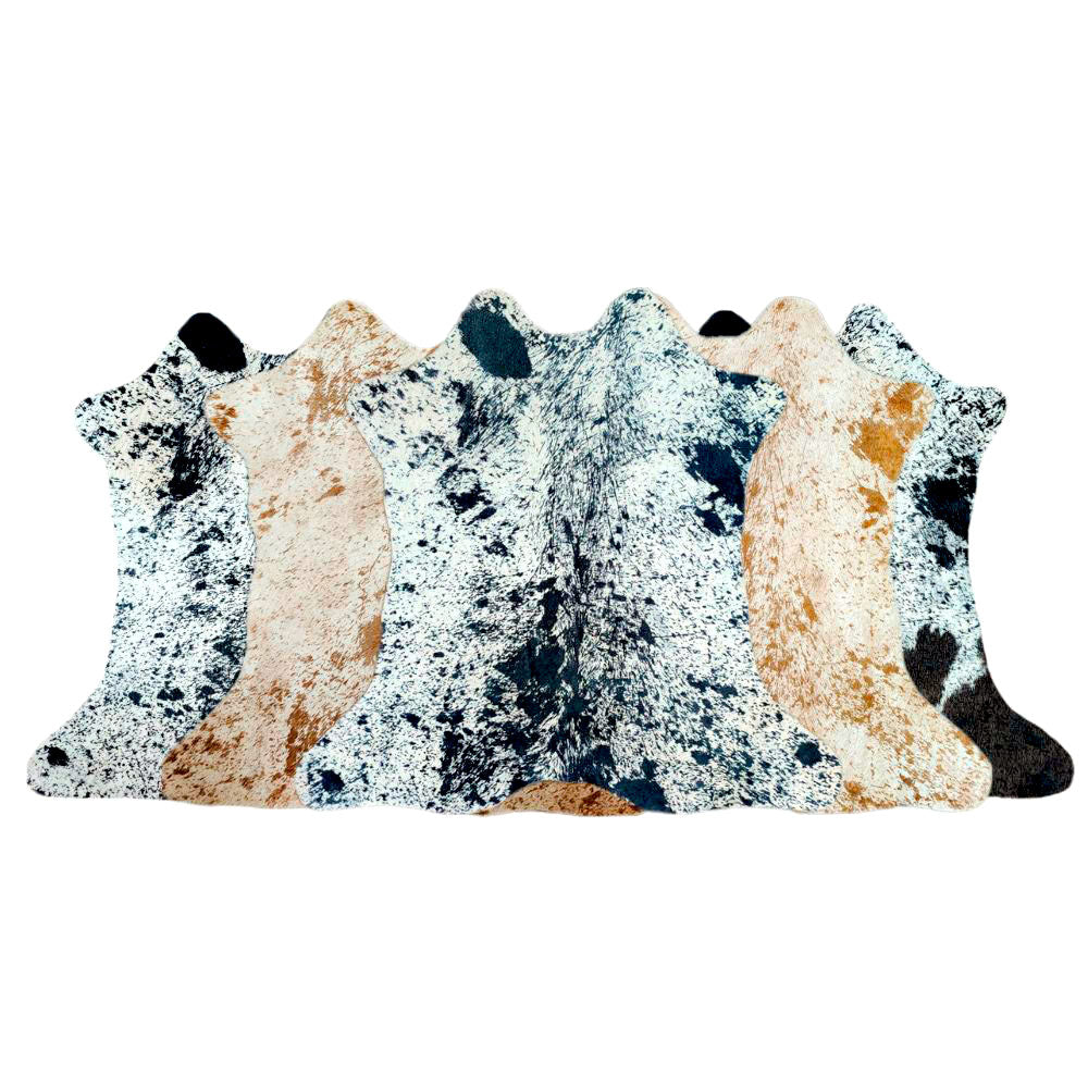 D2W Trading Mini Printed Salt & Pepper Cowhide