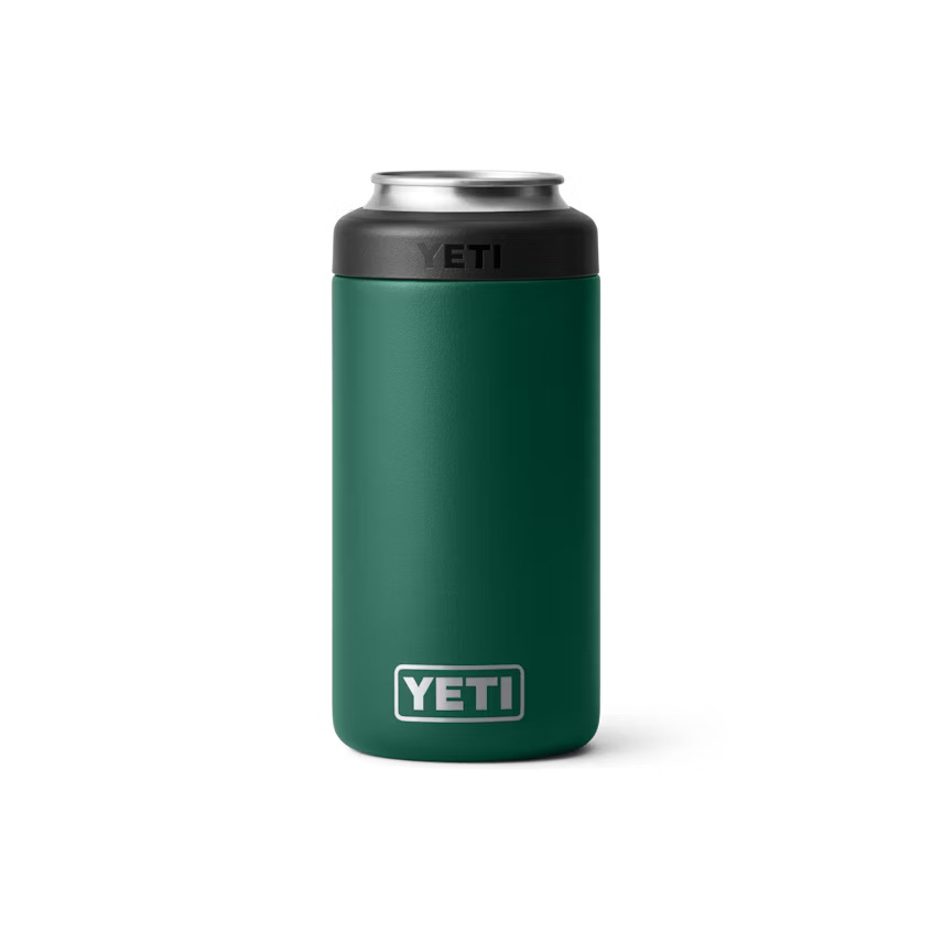 YETI Rambler 473 mL Colster Tall Can Insulator - Black Forest Green