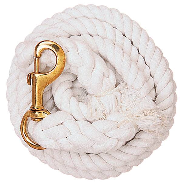 Weaver Leather Solid Colour Cotton Lead Rope with Solid Brass 225 Snap