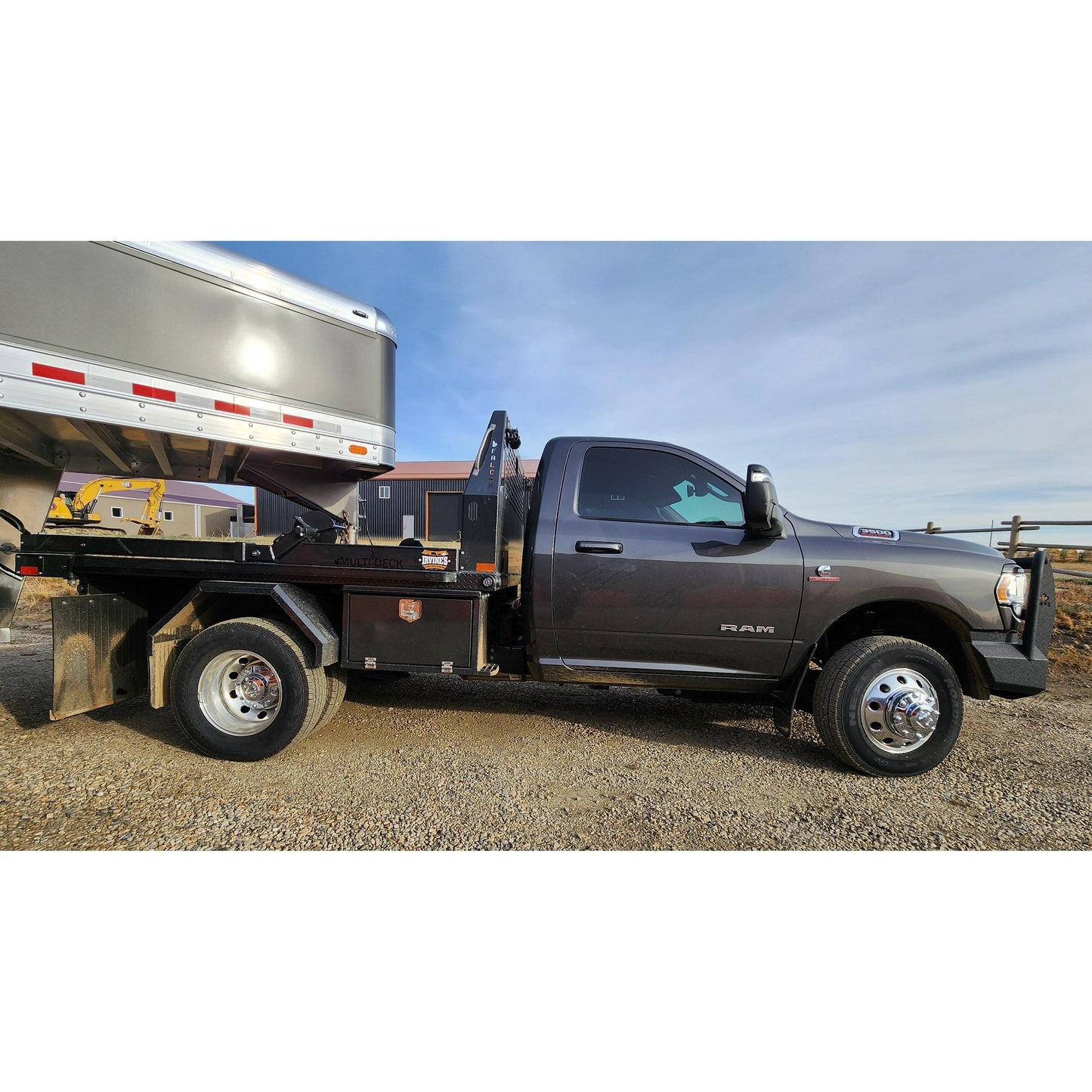 2024 Dodge RAM 3500, Big Horn Reg Cab 4x4 with Falcan Multi-Deck