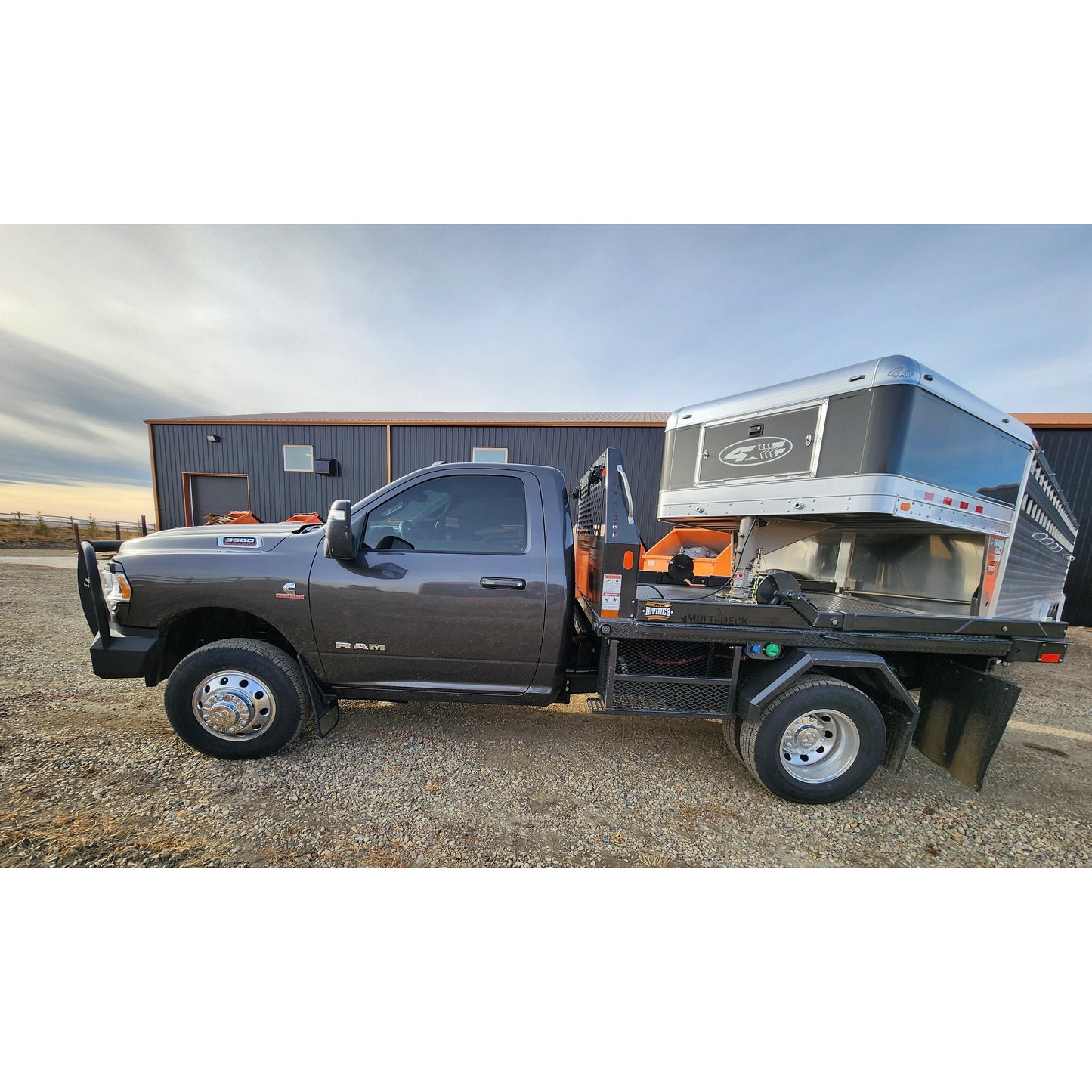 2024 Dodge RAM 3500, Big Horn Reg Cab 4x4 with Falcan Multi-Deck