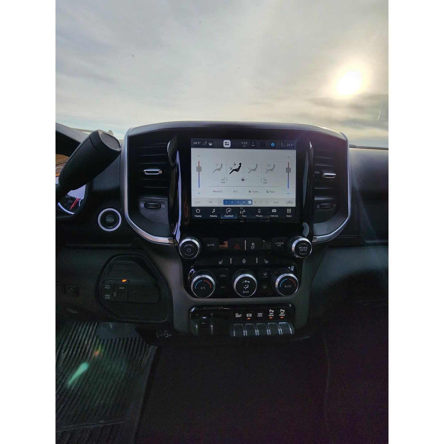 2024 Dodge RAM 3500, Big Horn Reg Cab 4x4 with Falcan Multi-Deck