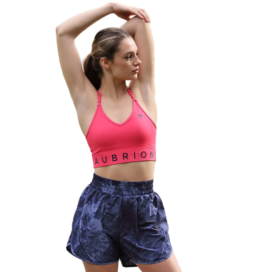 Aubrion Invigorate Sports Bra - Coral