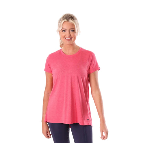 Aubrion Energise Tech Short Sleeve T-Shirt- Coral
