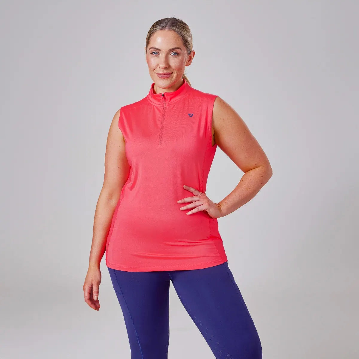 Aubrion Revive Sleeveless Sun Shirt - Coral