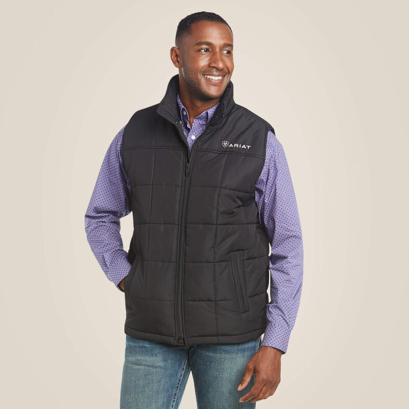 Ariat Men's Crius Insulated Vest - Black - Irvine Tack & Western Wear