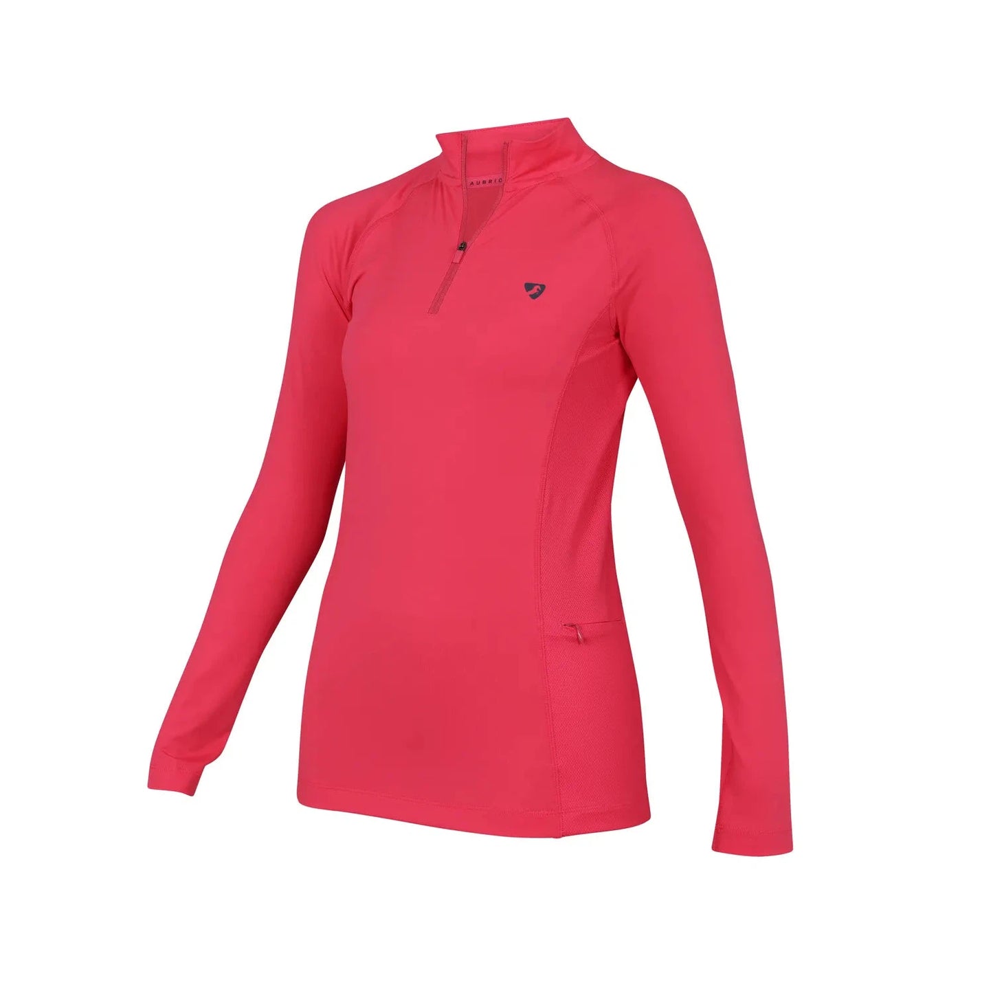 Aubrion Revive Long Sleeve Sun Shirt - Coral