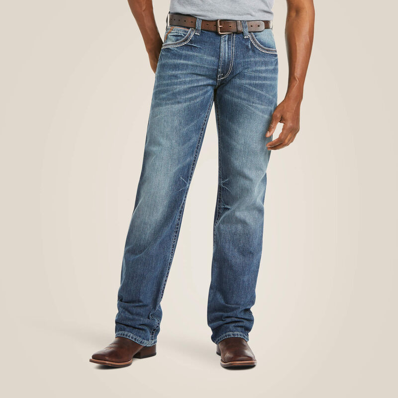 Ariat Men's M4 Low Rise Coltrane Boot Cut Jean - Durango