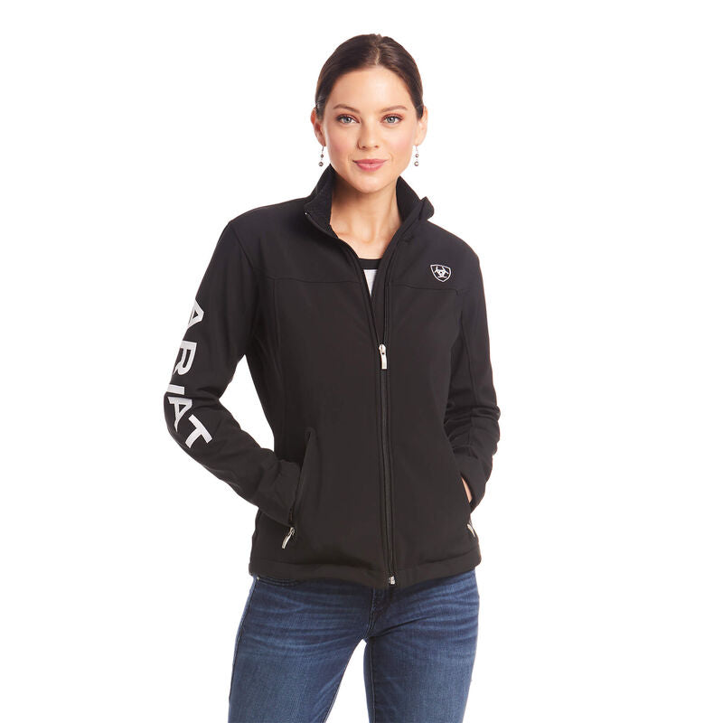 Ariat Women's New Team Softshell Jacket- Back Serrano