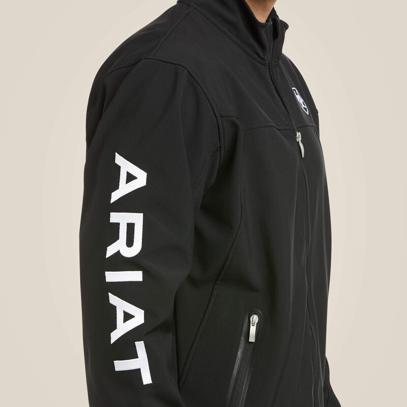 Ariat Men's New Team Soft Shell Jacket - Black
