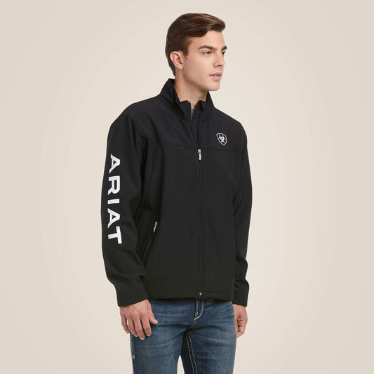 Ariat Men's New Team Soft Shell Jacket - Black