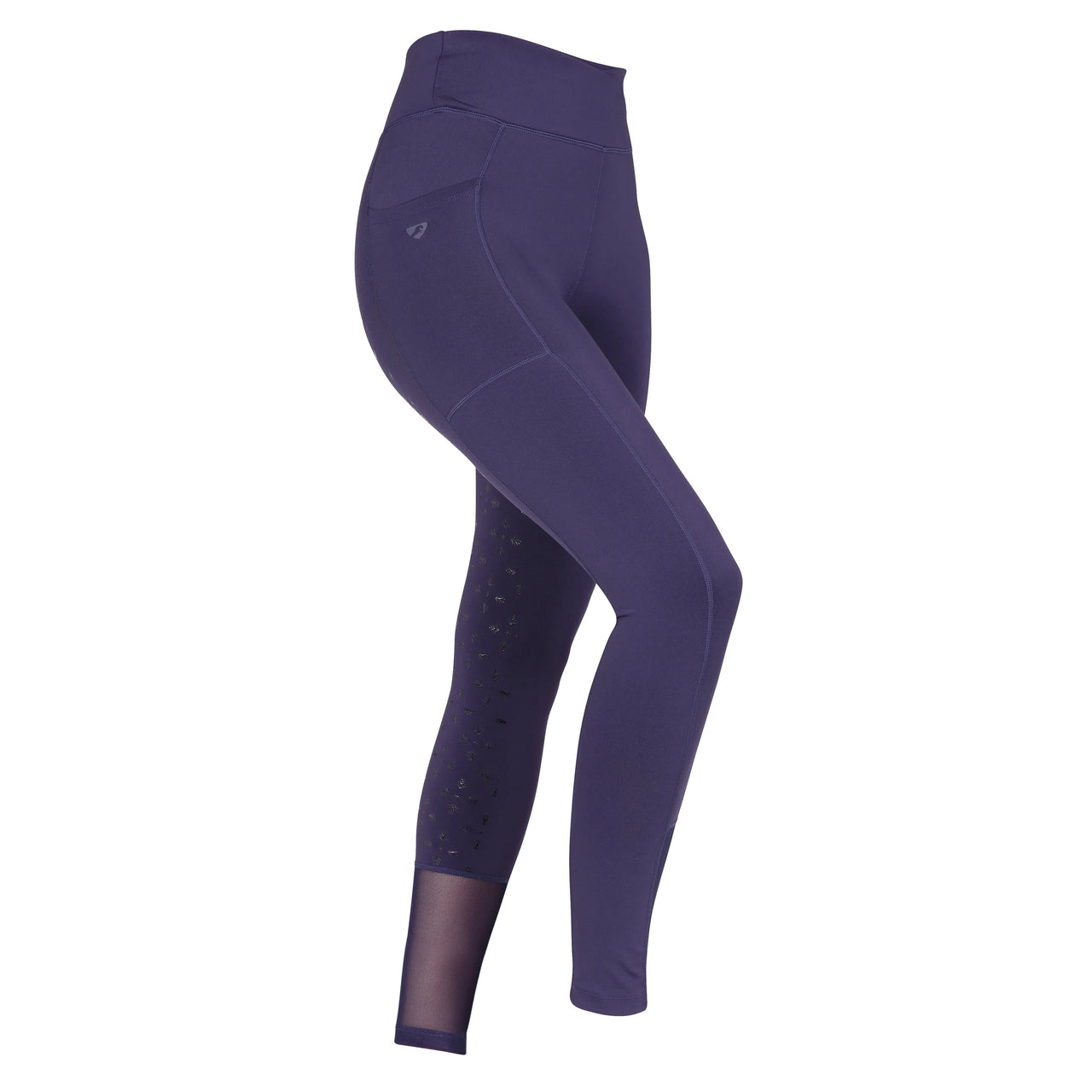 Shires Aubrion Sculpt Riding Tights - Navy