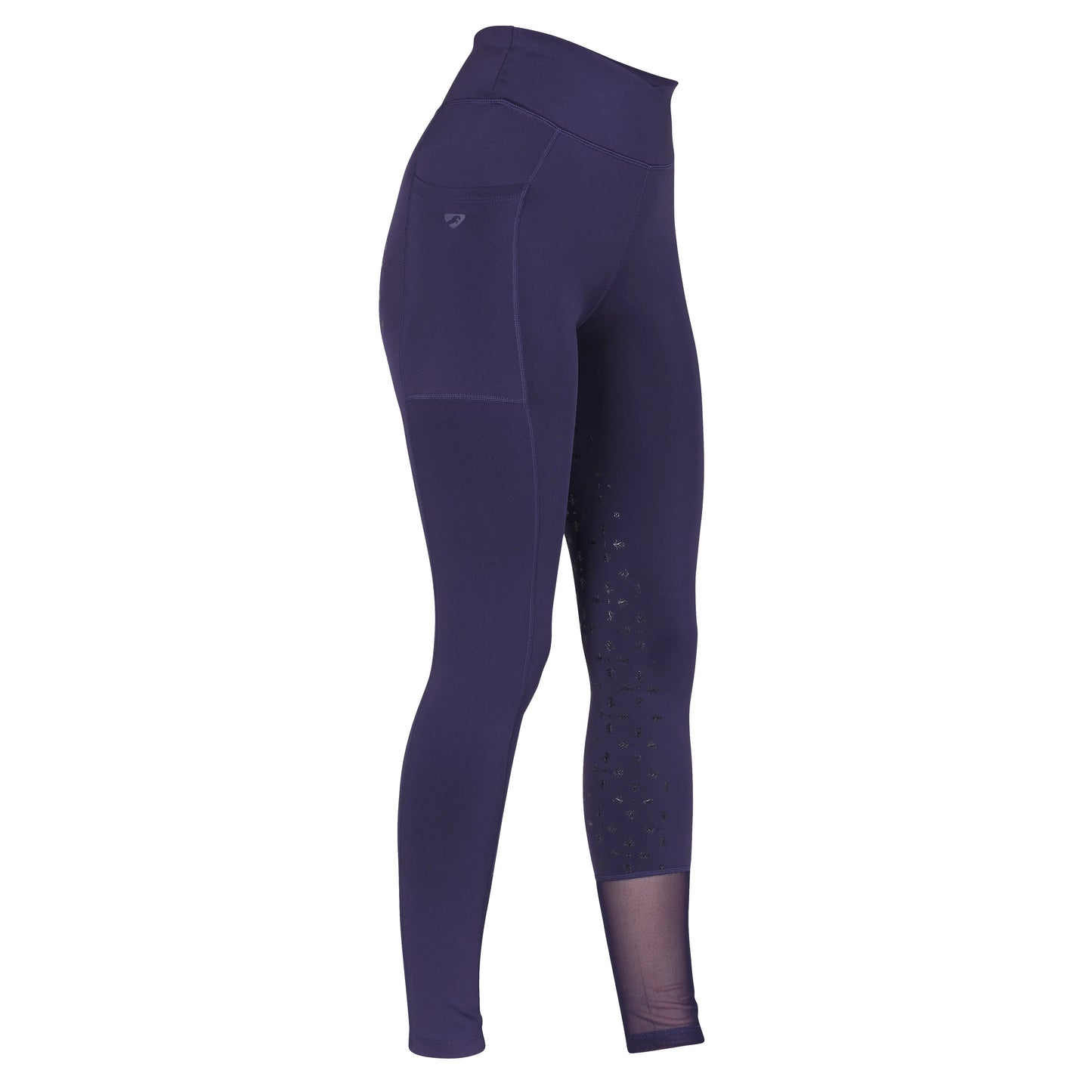 Shires Aubrion Sculpt Riding Tights - Navy