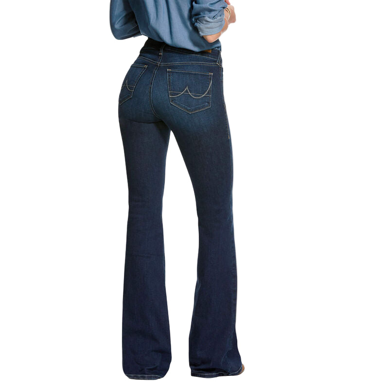 Ariat Women's Ultra Stretch Perfect Rise Katie Flare Jean - Maya - Irvine Tack & Western Wear
