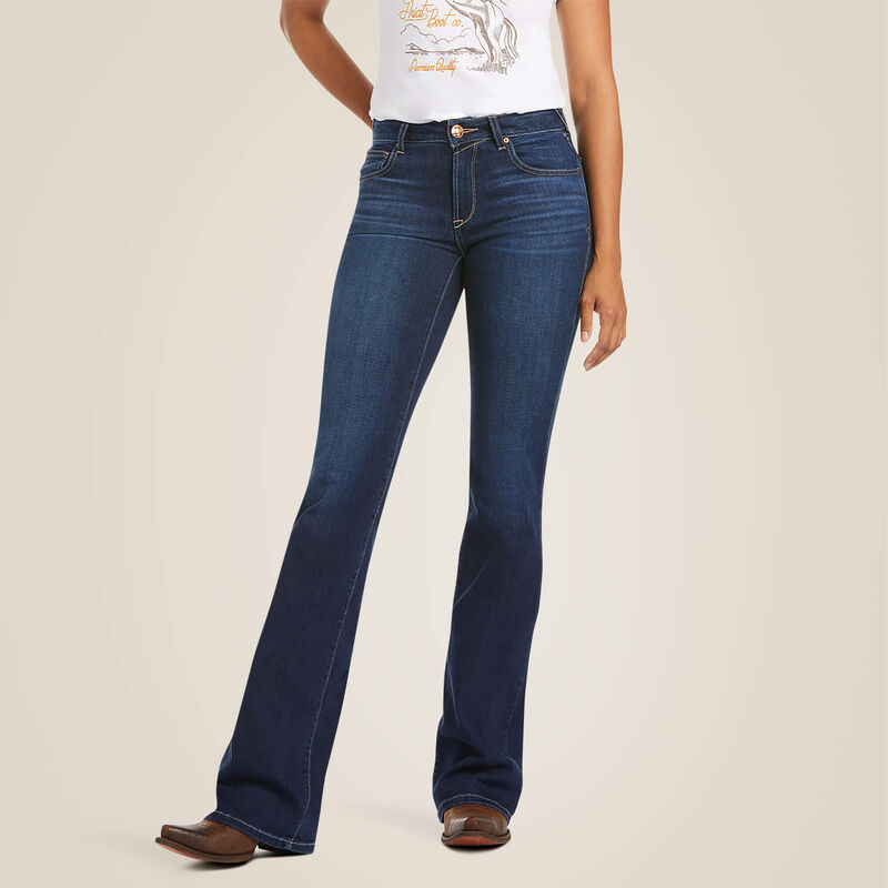 Ariat Women's Ultra Stretch Perfect Rise Katie Flare Jean - Maya