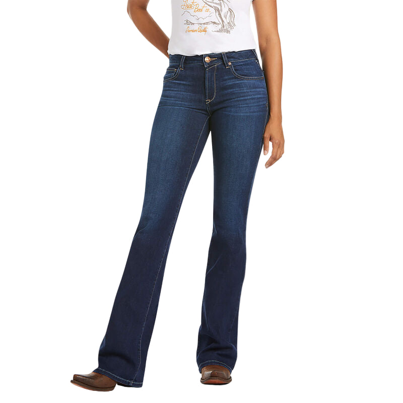 Ariat Women's Ultra Stretch Perfect Rise Katie Flare Jean - Maya - Irvine Tack & Western Wear