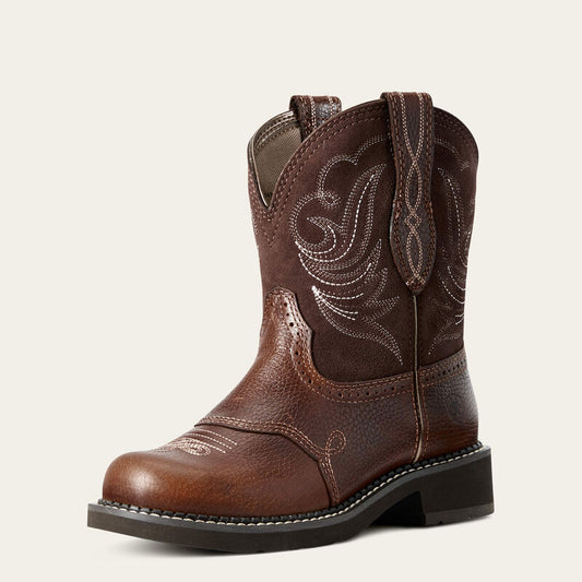 Ariat Women's Fatbaby Heritage Dapper Western Boot - Copper Kettle