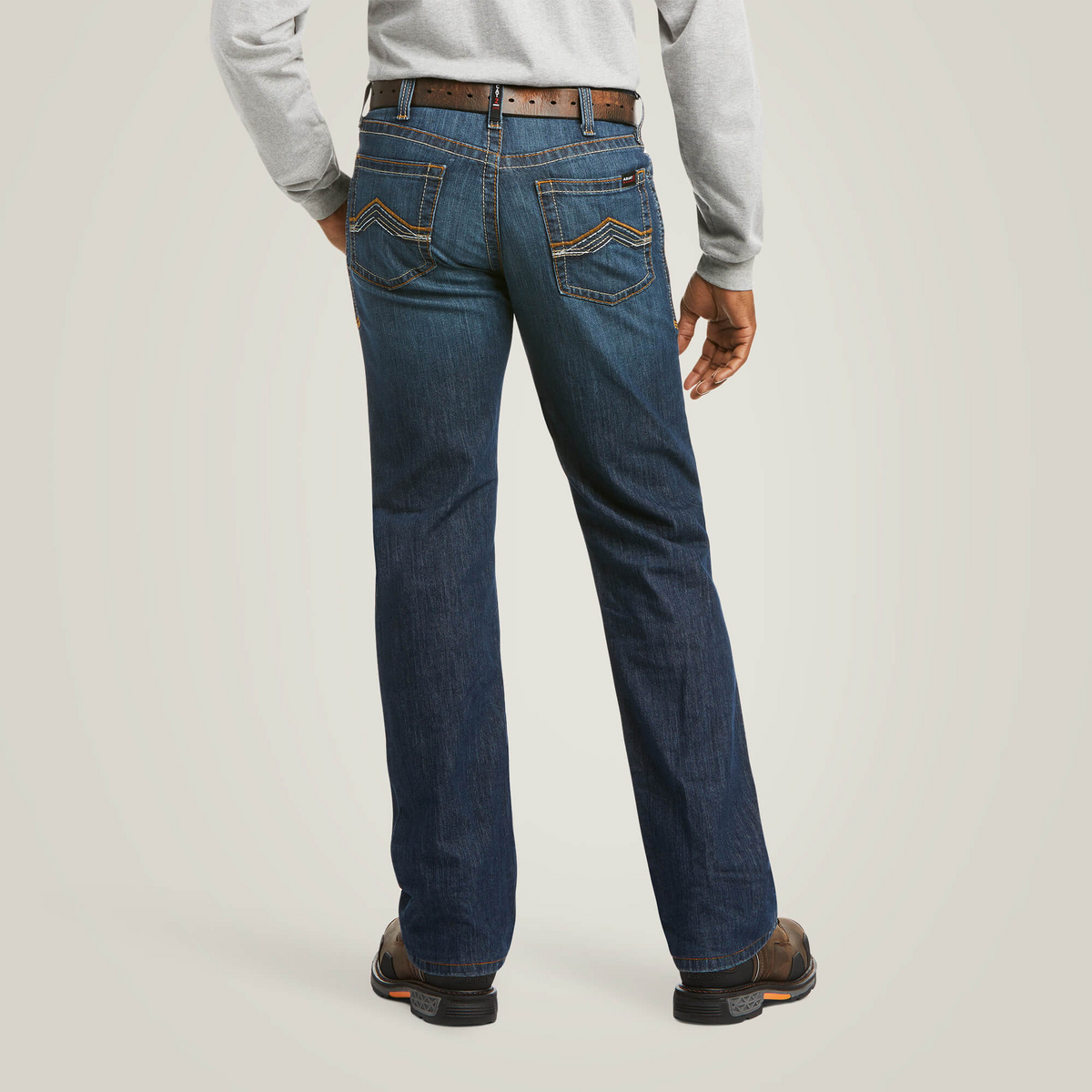 Ariat Men's Fire Resistant M4 Relaxed Stretch DuraLight Jett Boot Cut Jeans - Airway - Irvine Tack & Western Wear