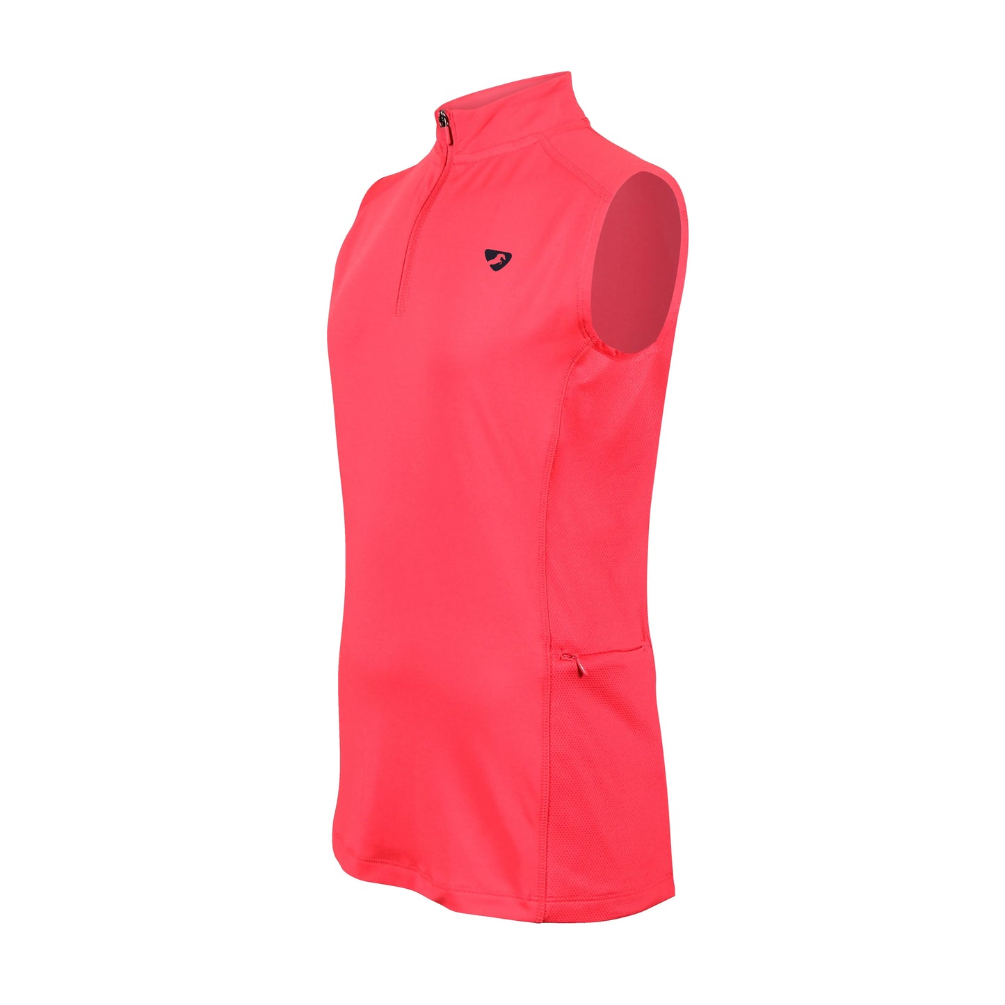 Aubrion Revive Sleeveless Sun Shirt - Young Rider - Coral