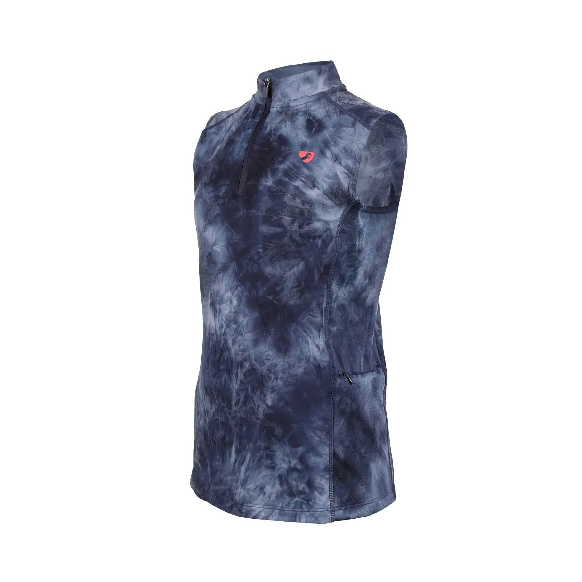 Aubrion Revive Sleeveless Sun Shirt - Young Rider - Navy Tie Dye