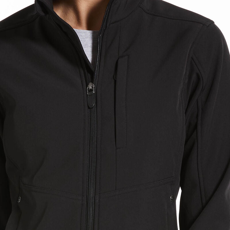 Ariat Women's Real Softshell Jacket - Black - Irvine Tack & Western Wear