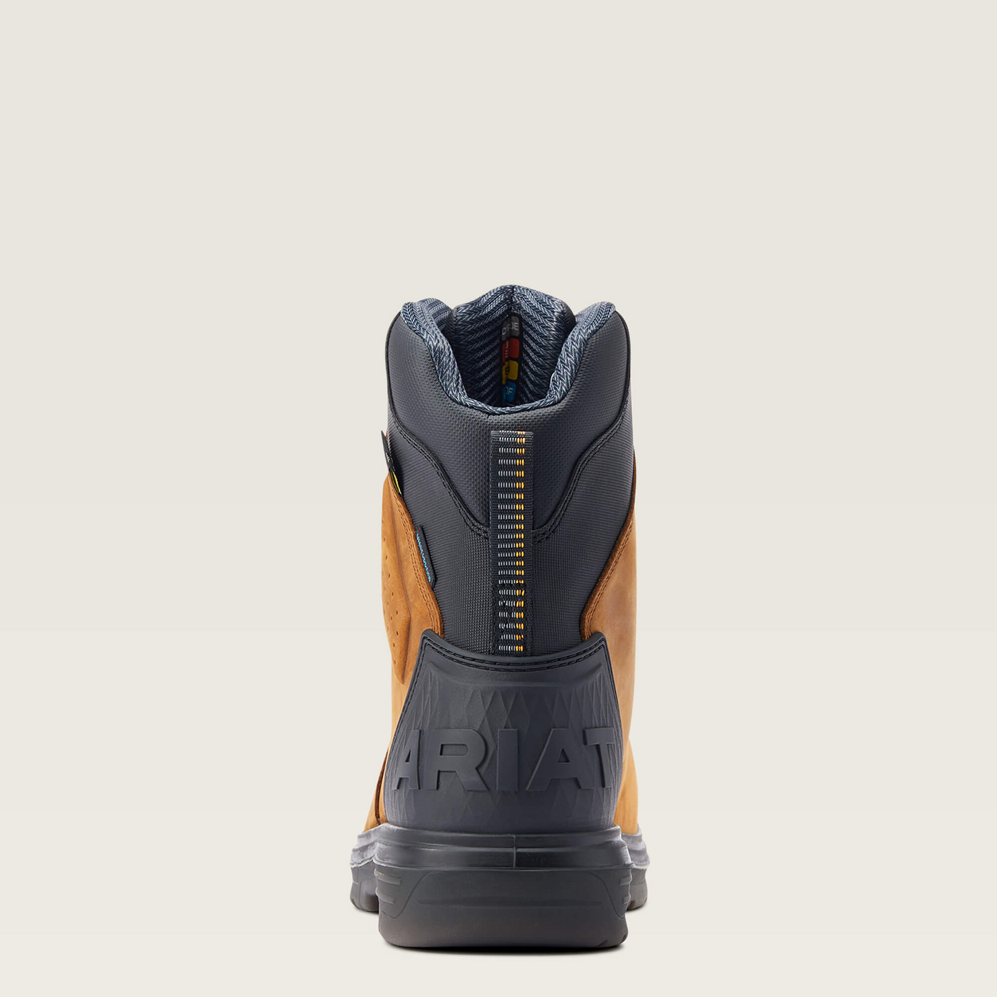 Ariat Men's Turbo Outlaw 8" CSA MetGuard Waterproof Carbon Toe Work Boots - Barley Brown