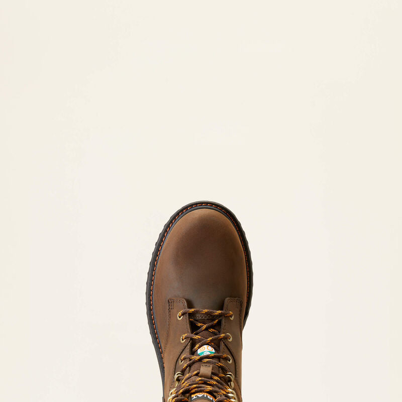 Ariat Men's RigTEK 8" CSA Waterproof Composite Toe Work Boots - Oily Distressed Brown - Irvine Tack & Western Wear