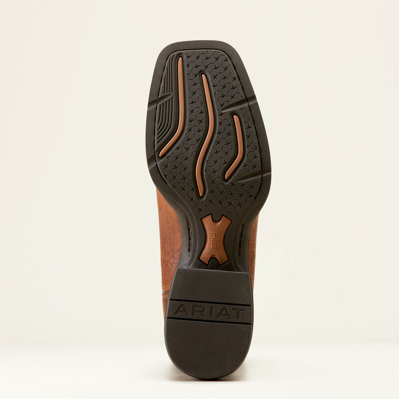 Ariat Men's Sport Wide Square Toe Western Boots - Peanut Butter/Chaga Brown