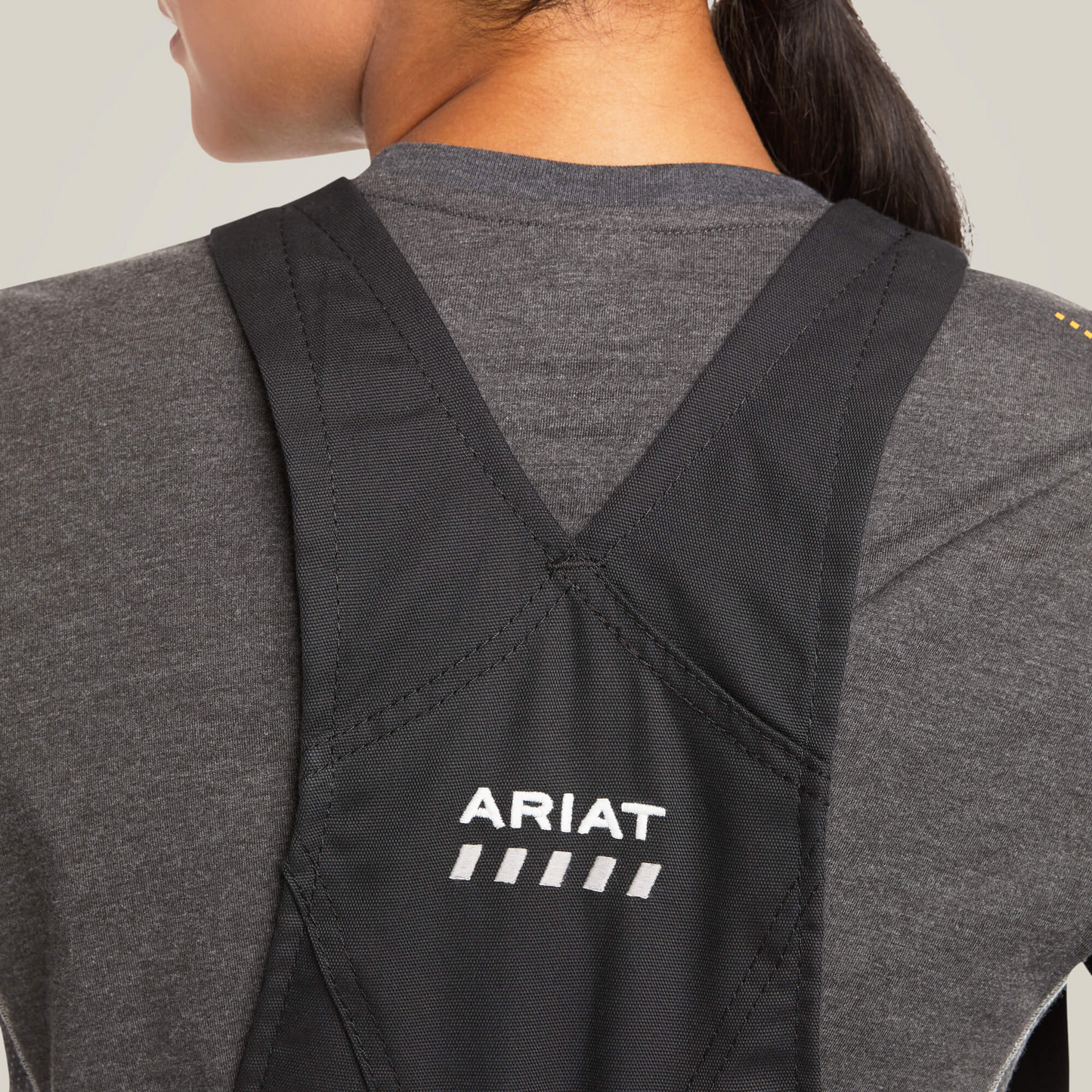 Ariat Women's Rebar Duracanvas Insulated Bib Overalls - Black