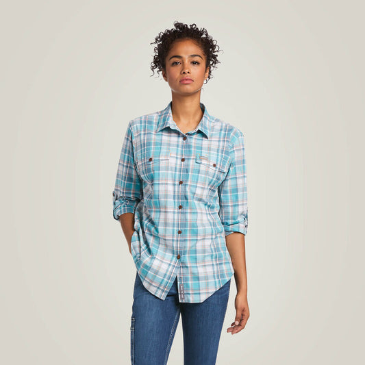 Ariat Women's Rebar Made Tough DuraStretch Work Shirt