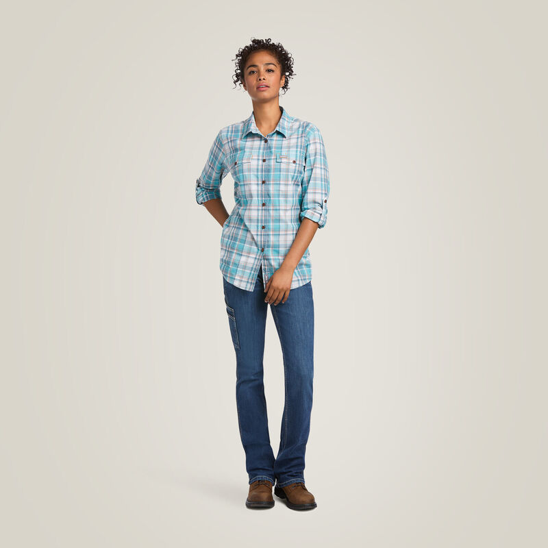 Ariat Women's Rebar Made Tough DuraStretch Work Shirt