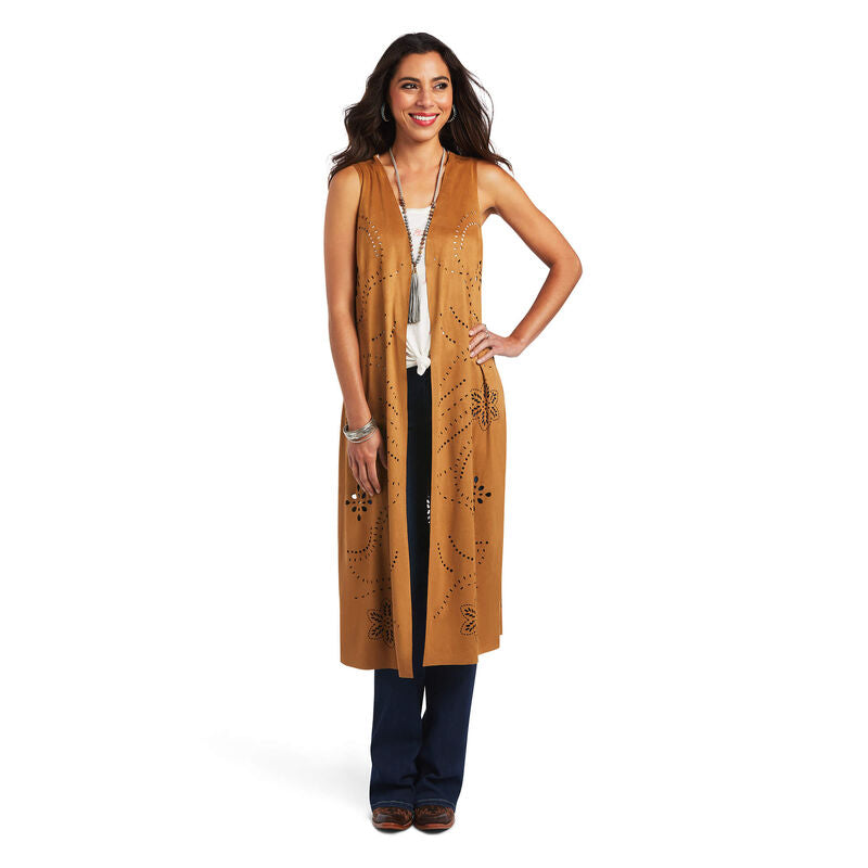 Ariat Women's Magdalena Suede Vest Nubuck