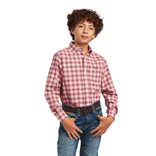 Ariat Boys Pro Forrest STR Classic LS Shirt