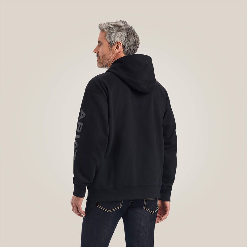 Ariat Men's Logo Hood - Black