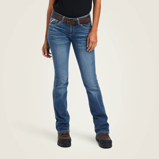 Ariat Women's Rebar Riveter Bootcut Jeans - Malibu
