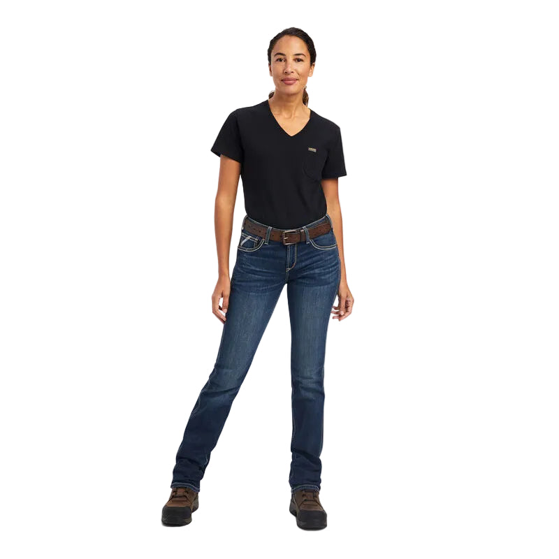 Ariat Women's Rebar Riveter Straight Jeans - Atlanta - Irvine Tack & Western Wear